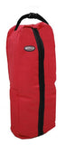 Showman® Nylon halter & bridle bag with zipper front.