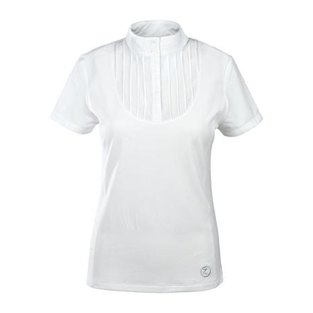 Horze Women's Pleated-front Technical Shirt