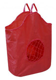 Showman nylon cordura hay bag with poly rope center.