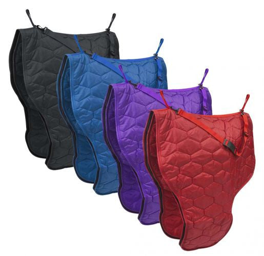 Diamond quilted heavy nylon saddle carrier