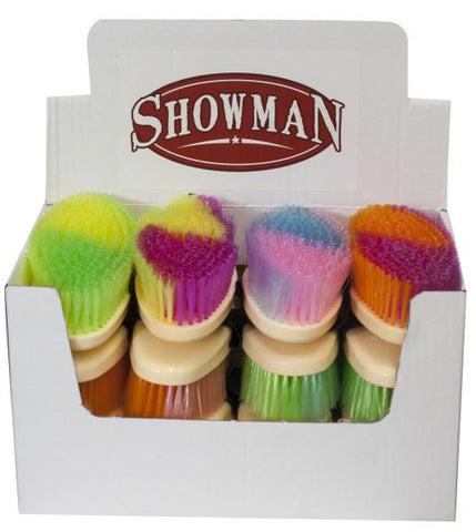 Showman ® Two toned medium bristle brush.