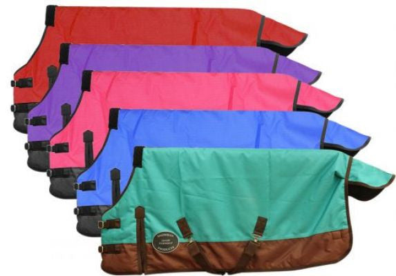 PONY/YEARLING 42"-46" Waterproof and Breathable Showman™ 1200 Denier Turnout Blanket.