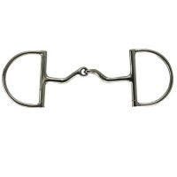 Large Dee Ported Snaffle Bit - 5 1/2"
