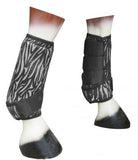 Showman ® zebra print sport boots.