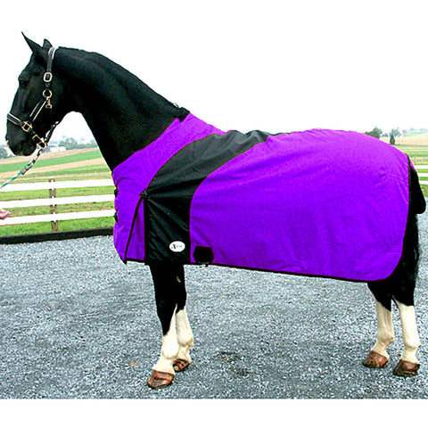 Exselle Prima Blanket-Purple with Black