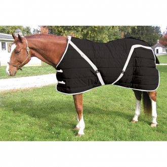 Snuggie Pony Stable Blanket Black