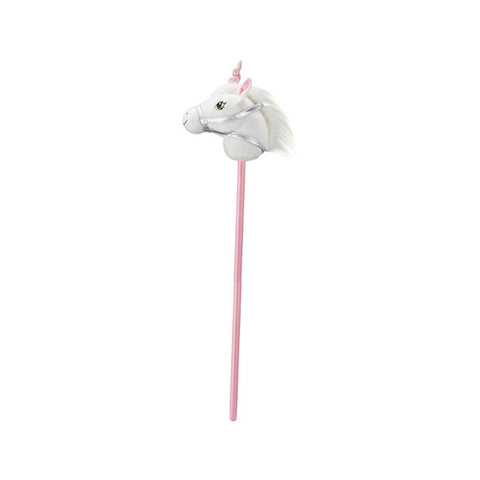 Breyer Unicorn Stick Horse Astra - White
