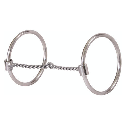 WELD WIRE O-RING SNAFFLE BIT