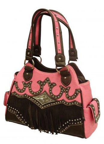 Montana West ® Fringe collection handbag.