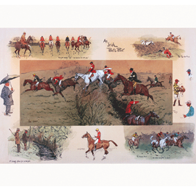 Snaffles - Charlie Johnson Payne Horse Prints - An Irish Point t