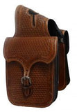 Showman ® Tooled leather horn bag.