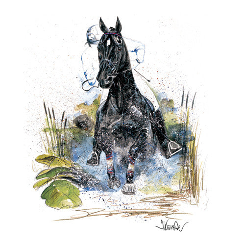 Jan Kunster Horse Prints - Joker (Cross Country)