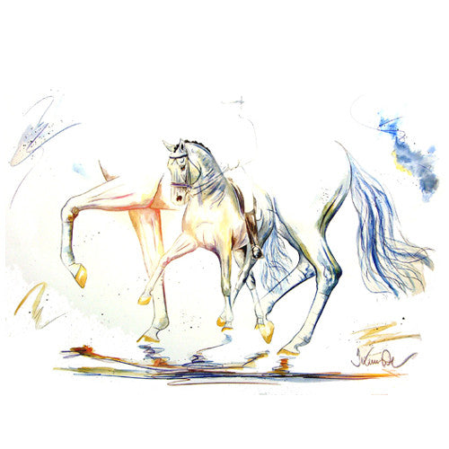Jan Kunster Horse Prints - Torino (Dressage)