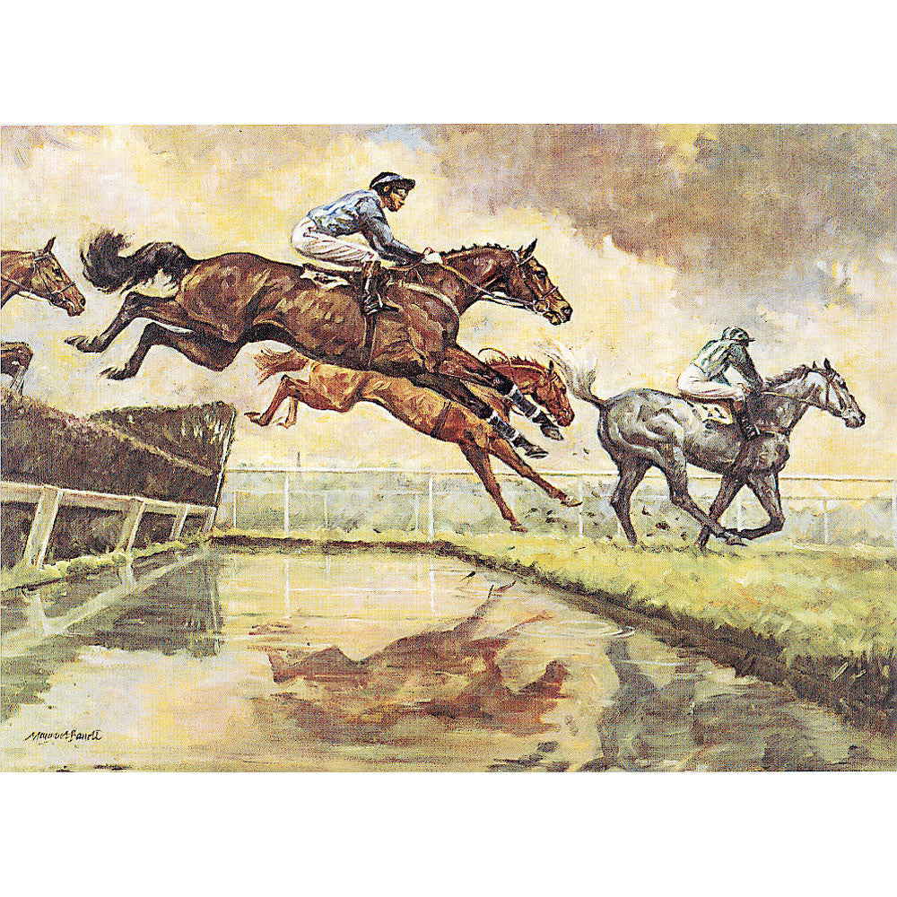 Horses - Horse Racing - The Water Jump (Horse Racing) - 6 pack