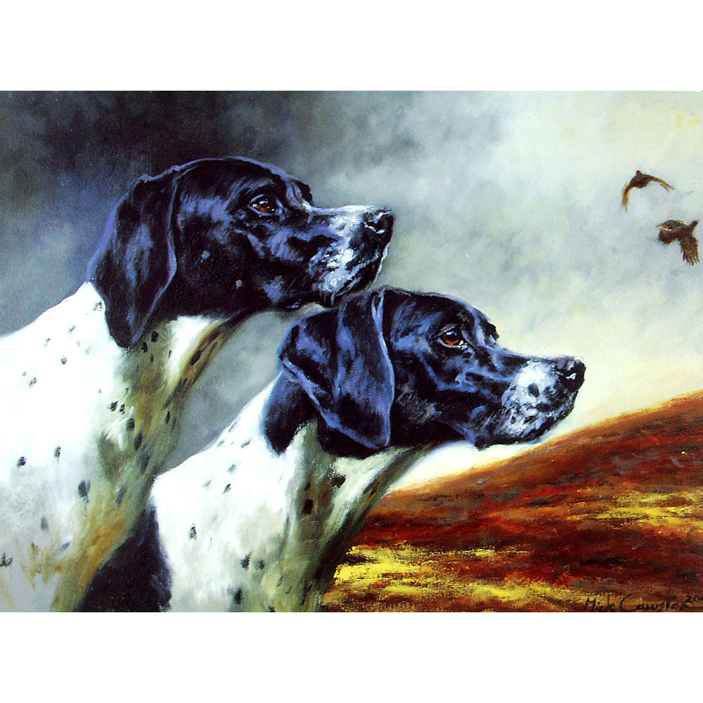 Dogs - Working Together (English Pointers) - 6 pack