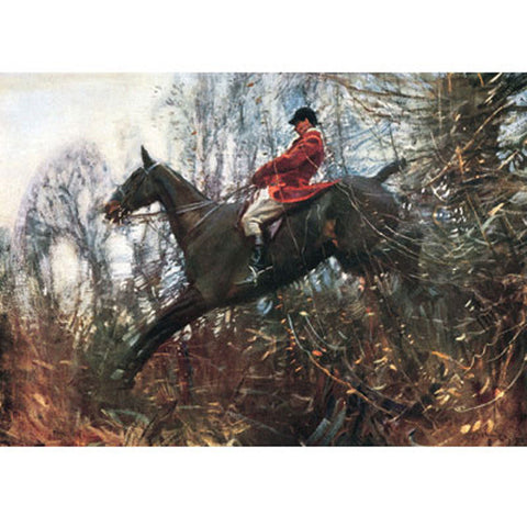 Alfred Munnings Horse Prints - The Huntsman