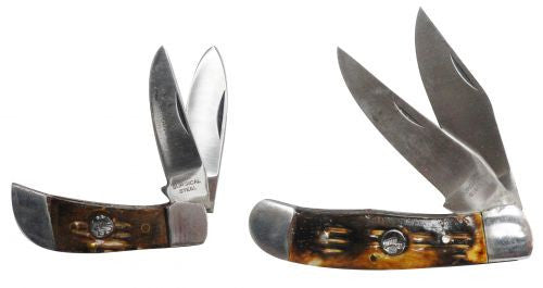 2 Piece -2 blade pocket knife set