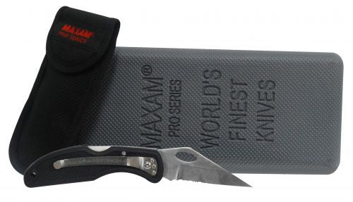 Maxam­® Pro Series stainless steel knife.