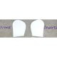 ThinLine Cotton Comfort Fitted Contour Inserts | Bridge | Front