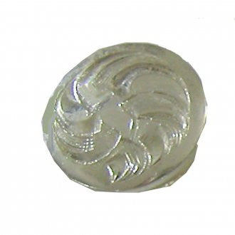 Silver Concho with Chicago Screw